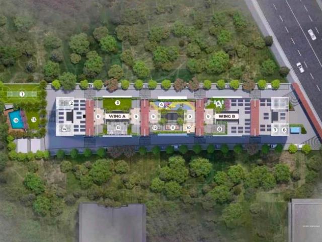 2 BHK Apartment in Wakad for resale Pimpri Chinchwad. The reference number is 17583926