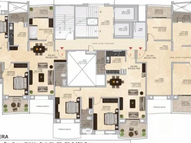 2 BHK Apartment in Wanwadi for resale Pune. The reference number is 14836956