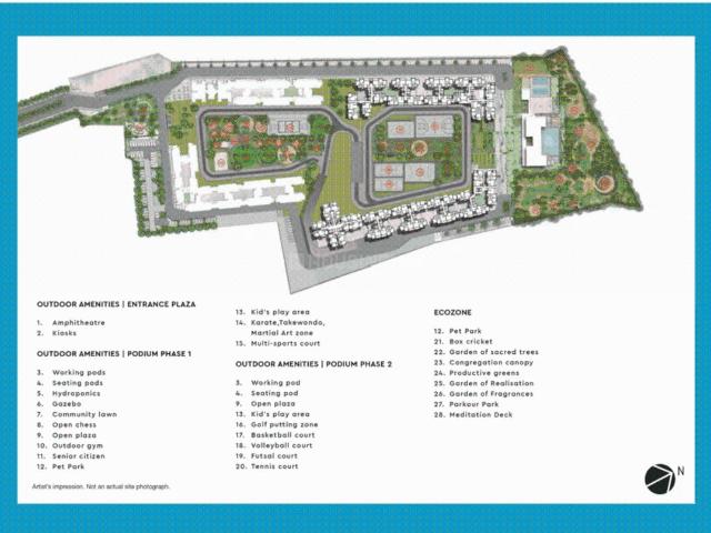 2 BHK Apartment in Whitefield for resale Bengaluru. The reference number is 20532265