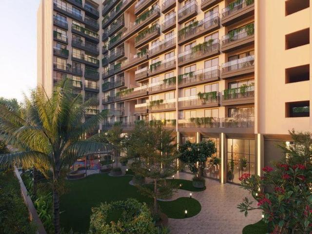 2 BHK Apartment in Tragad for resale Ahmedabad. The reference number is 19529923