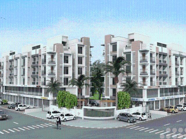 2 BHK Apartment in Tragad for resale Ahmedabad. The reference number is 20807273