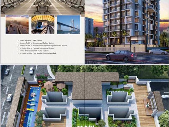 2 BHK Apartment in Ulwe for resale Navi Mumbai. The reference number is 18319129