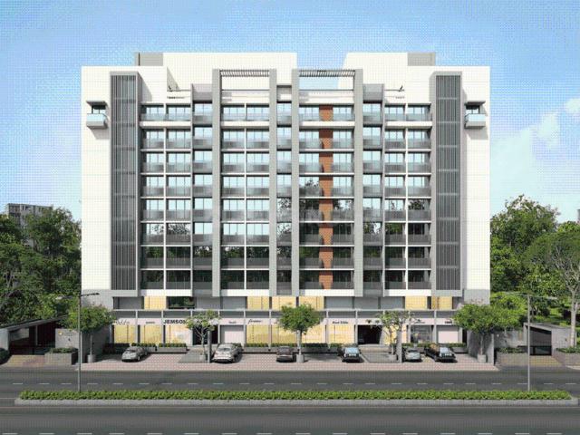 2 BHK Apartment in Vaishno Devi Circle for rent Ahmedabad. The reference number is 20412650