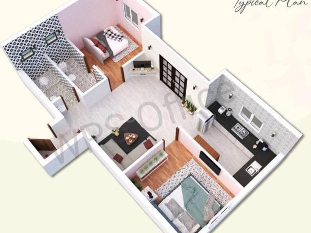 2 BHK Apartment in Vengambakkam for resale Chennai. The reference number is 19039953