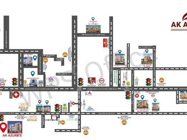 2 BHK Apartment in Vengambakkam for resale Chennai. The reference number is 20528276