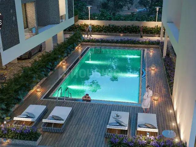 2 BHK Apartment in Vesu for rent Surat. The reference number is 20719367