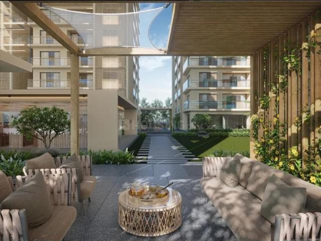 2 BHK Apartment in Vesu for resale Surat. The reference number is 18243430