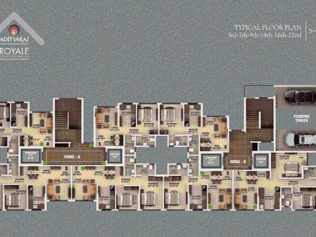 2 BHK Apartment in Vikhroli East for resale Mumbai. The reference number is 15717238
