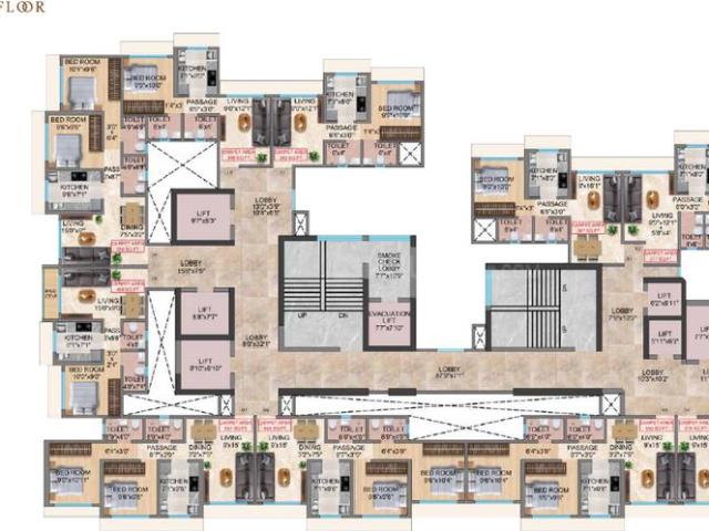 2 BHK Apartment in Vikhroli East for resale Mumbai. The reference number is 18380084