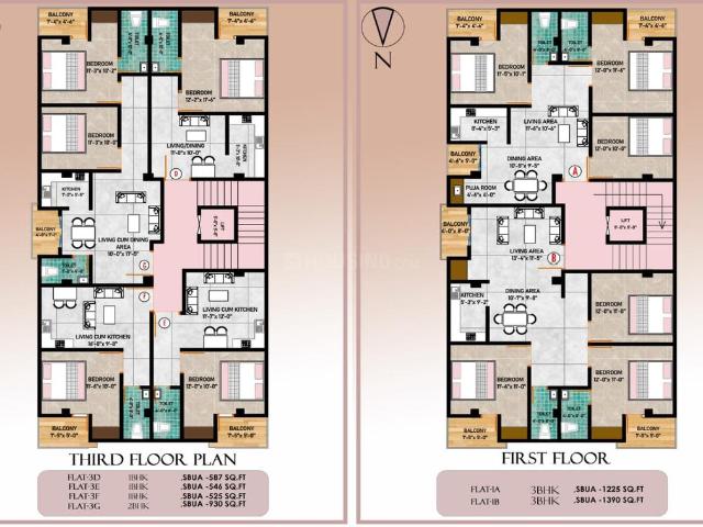 2 BHK Apartment in Vip Road for resale Guwahati. The reference number is 19592836