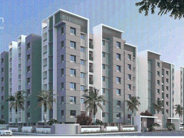2 BHK Apartment in Zingabai Takli for resale Nagpur. The reference number is 18922699