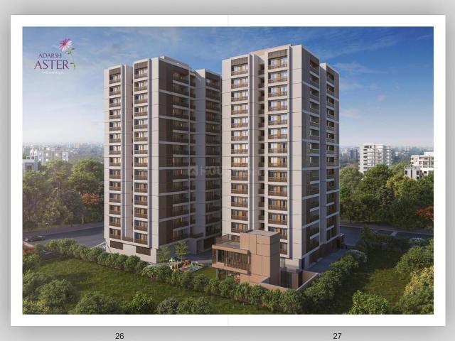 2 BHK Apartment in Zundal for resale Ahmedabad. The reference number is 20398964