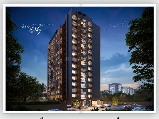2 BHK Apartment in Zundal for resale Ahmedabad. The reference number is 20399332