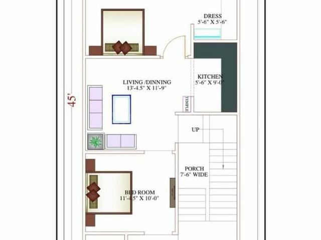 2 BHK Duplex in Raman Reiti for resale Vrindavan. The reference number is 20807649