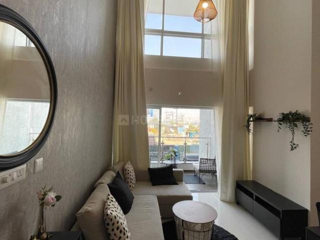 2 BHK Duplex in Upper Kharadi for resale Nagar Road. The reference number is 17699918