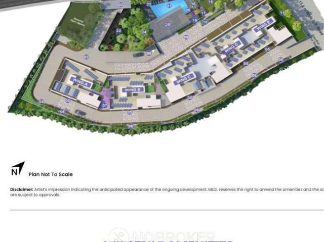 2 BHK Flat In Mahindra Alcove for Rent In Andheri East