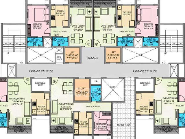 2 BHK Flat In Mangeshi Tulip For Sale In Khadakpada