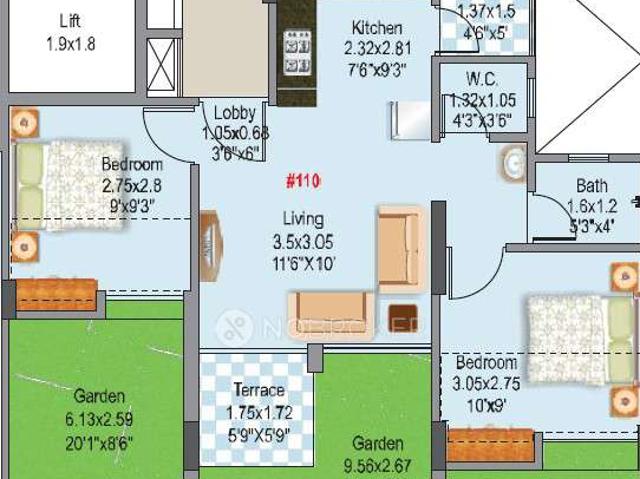 2 BHK Flat In Mantra 24 West For Sale In Gahunje