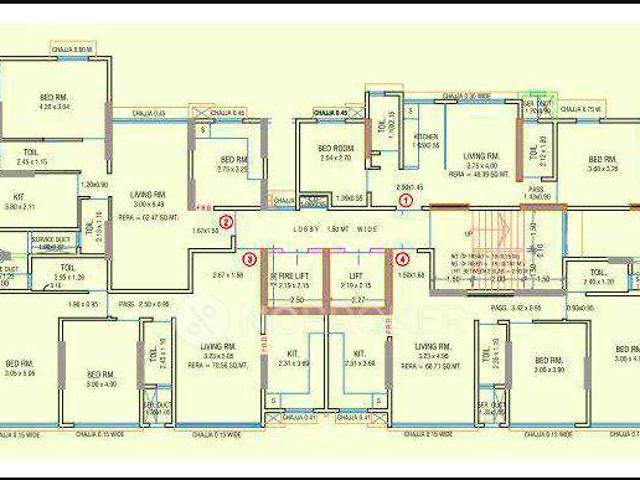 2 BHK Flat In Morphosis Adagio For Sale In Mulund West