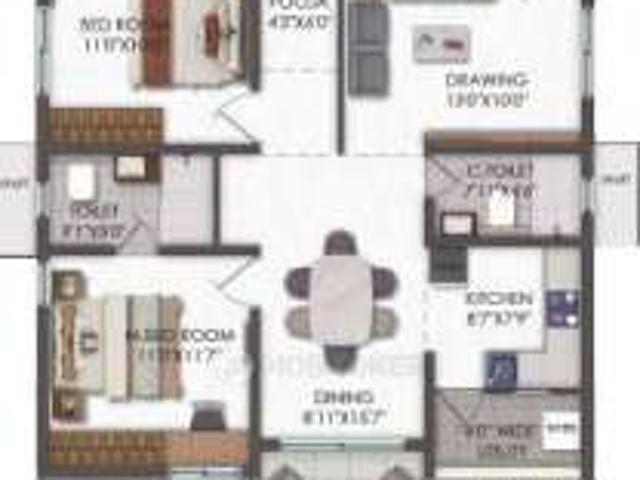 2 BHK Flat In Nyla By Team4 Life Spaces For Sale In Miyapur