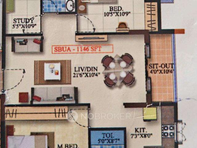 2 BHK Flat In Amrutha Heights For Sale In Whitefield