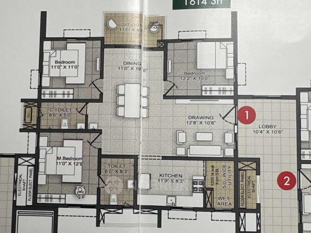 2 BHK Flat In Bhavya Tulasivanam Avani For Sale In Kukatpally