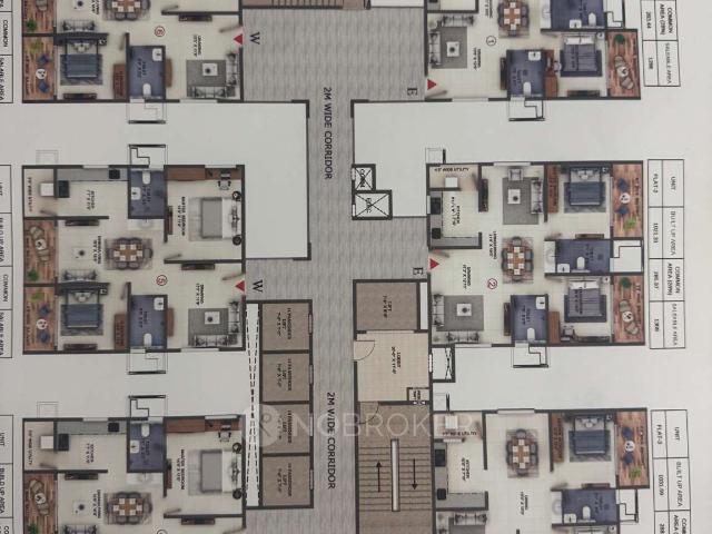 2 BHK Flat In Candeur Lakescape For Sale In Kondapur