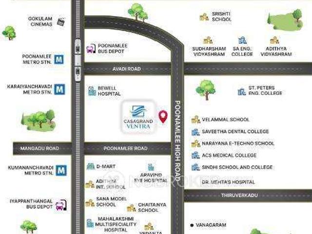 2 BHK Flat In Casagrand Ventra For Sale In Kattupakkam