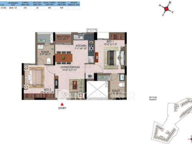 2 BHK Flat In Casagrand Athens, Ambattur For Sale In Ambatt