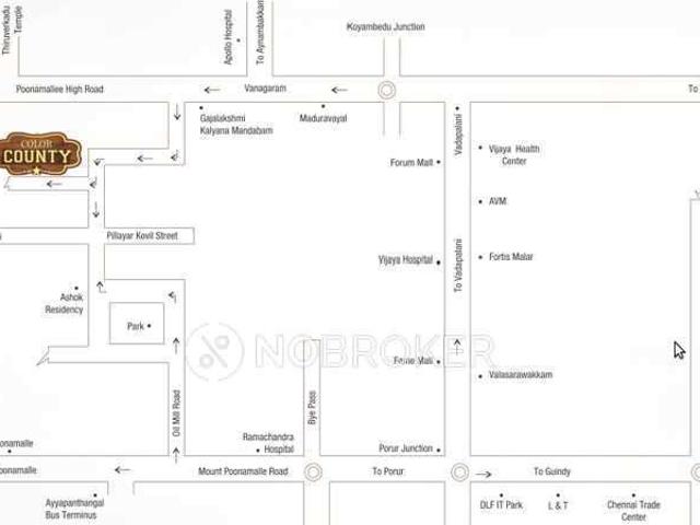 2 BHK Flat In Color County For Sale In Iyyappanthangal