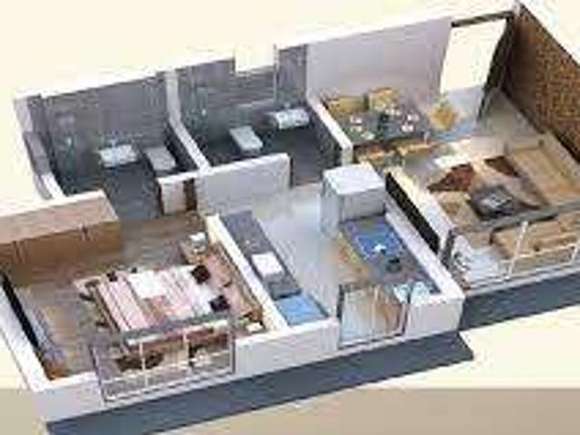 2 BHK Flat In Dgs Sheetal Tapovan For Sale In Malad East