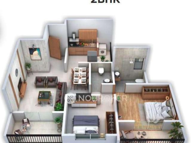 2 BHK Flat In Eastern River Residency For Sale In Pimple Sa