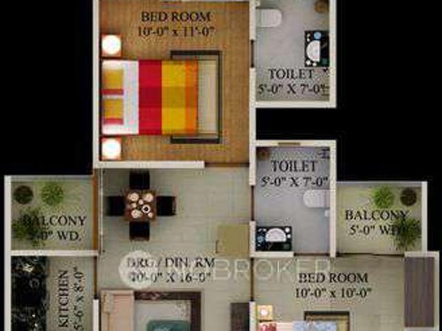 2 BHK Flat In Eco Village 2 For Sale In Sector 16b