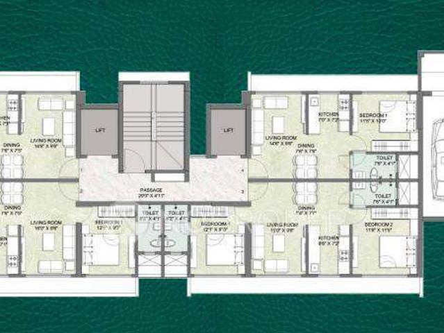 2 BHK Flat In Essence Ratan Laxmi Villa For Sale In Mulund