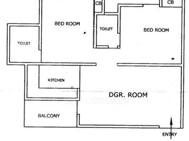 2 BHK Flat In Gaur Homes, Shatabdi Puram for Rent In Shatabdi Puram