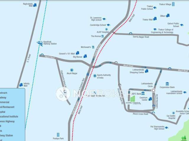 2 BHK Flat In Godrej Tranquil For Sale In Kandivali East
