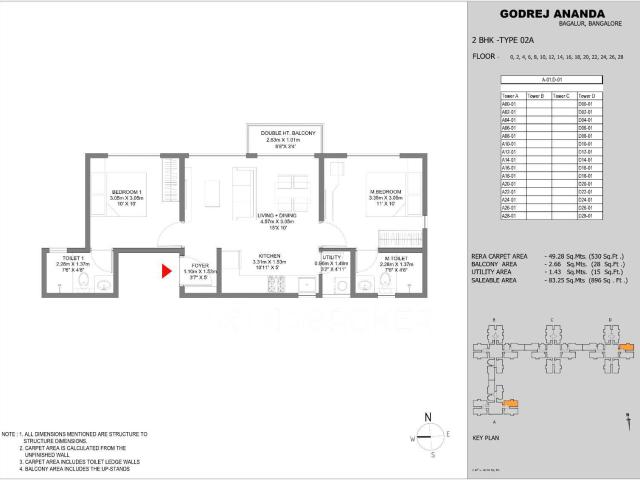 2 BHK Flat In Godrej Ananda, Bagalur For Sale In Singahalli