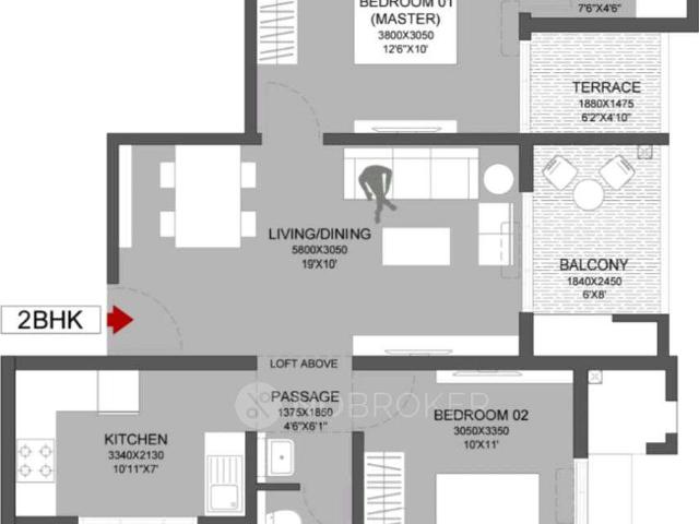 2 BHK Flat In Godrej Hill Retreat Phase 1 For Sale In Mahalunge
