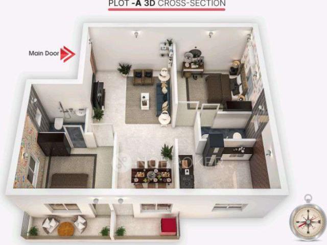 2 BHK Flat In Gomathi. Ilam Thendral Chennai For Sale In 215, Krishna St, Gomathy Nagar, Selaiyur, Chennai, Tamil Nadu 600073, India