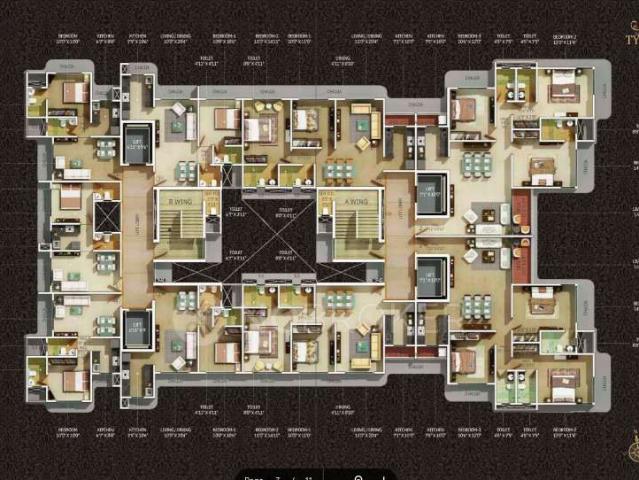 2 BHK Flat In Imprint Vivan Homes For Sale In Andheri West