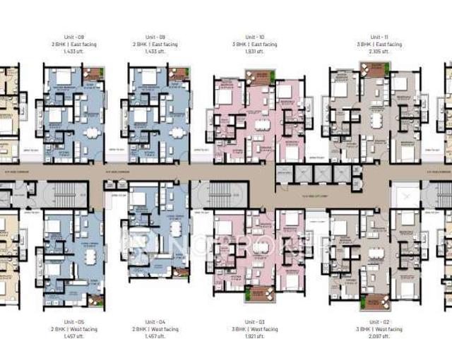2 BHK Flat In Indis Viva City For Sale In Kondapur
