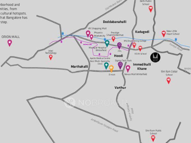 2 BHK Flat In Isha Hilife For Sale In Whitefield