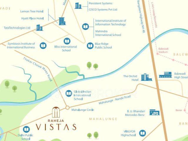 2 BHK Flat In K Raheja Vistas For Sale In Mohammed Wadi
