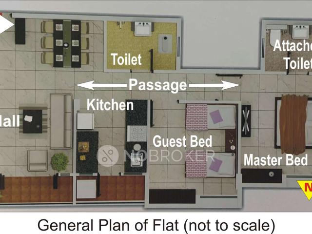 2 BHK Flat In Kanchan Vrundavan For Sale In Koregaon Mul