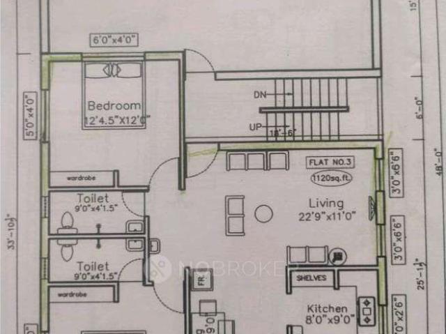 2 BHK Flat In Karuppuswamy's For Sale In Kolapakkam