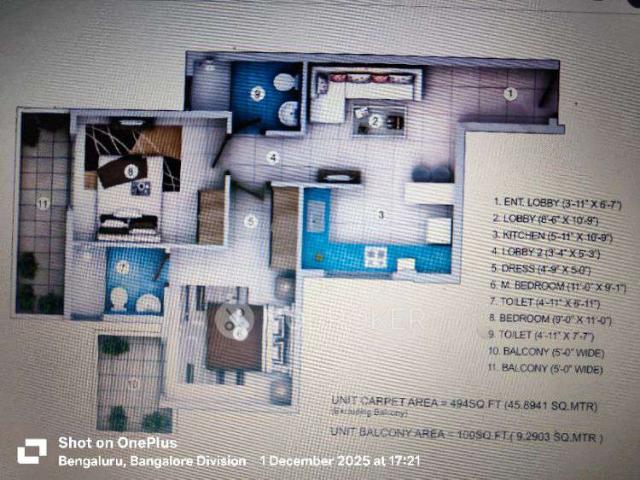 2 BHK Flat In Pivotal Riddhi Siddhi For Sale In Sector 99