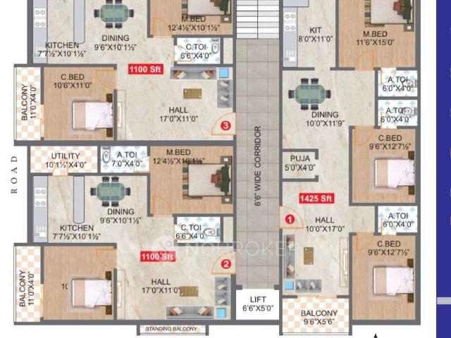 2 BHK Flat In Prestige Homes For Sale In Kukatpally