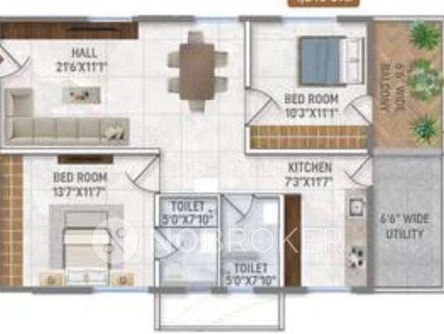 2 BHK Flat In Primark Inspira For Sale In Narenn Primark Inspira