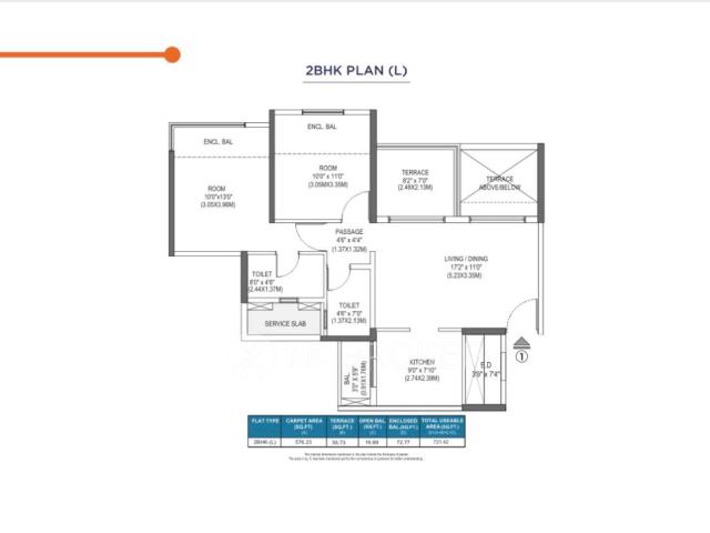 2 BHK Flat In Pride Purple Park Connect For Sale In Hinjewadi
