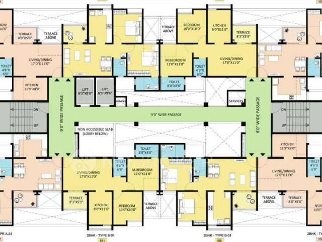 2 BHK Flat In Rama Fusion Towers For Sale In Hinjewadi